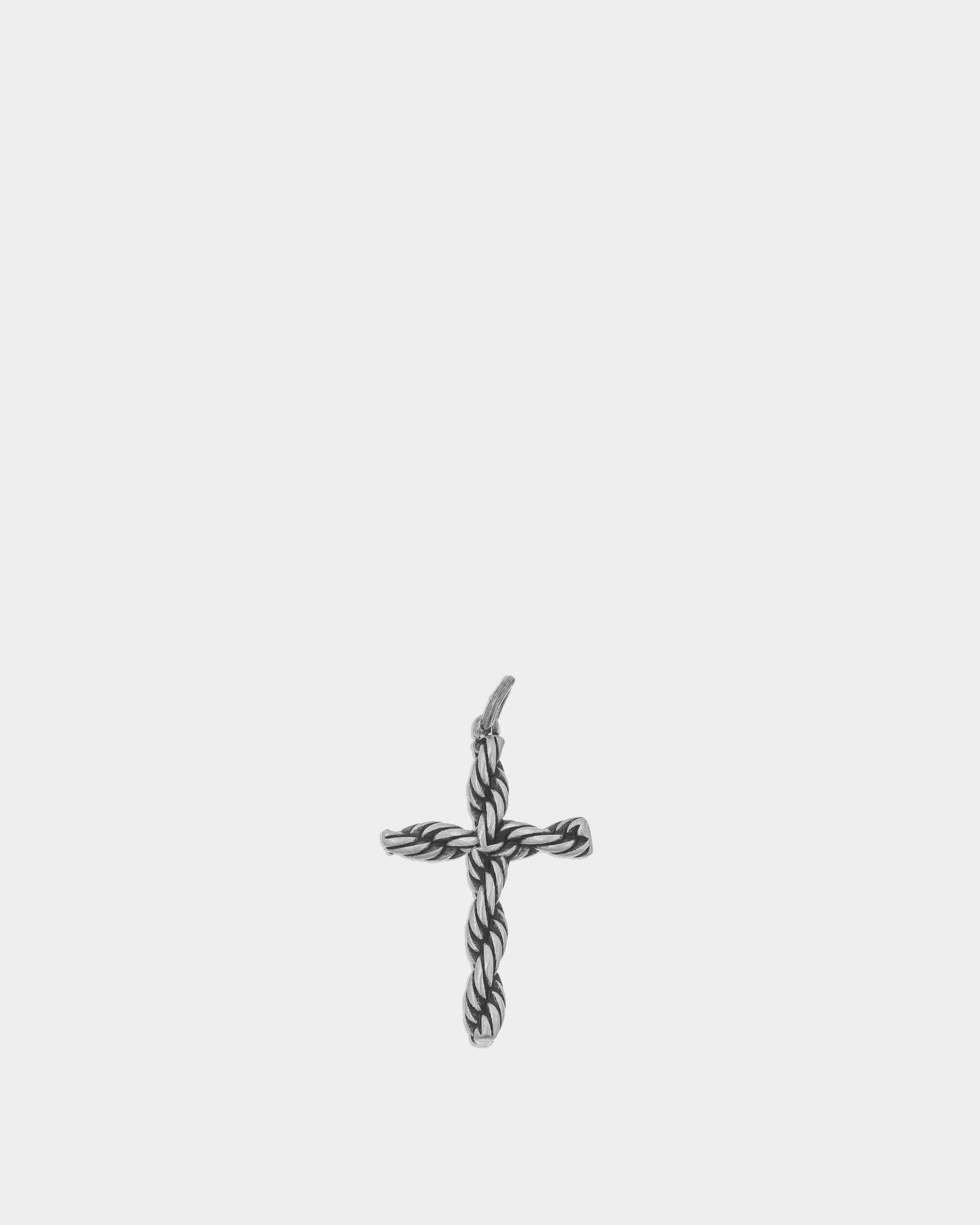 Gelin Twisted Outlined Cross Necklace in 14K Gold – Gelin Diamond