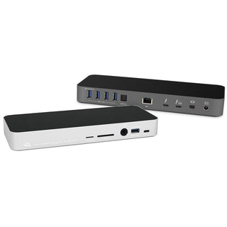 OWC OWCTB4DOCK Thunderbolt 4 Dock with Cable - up to Two 4K Displays or One  5K/6K/8K Display