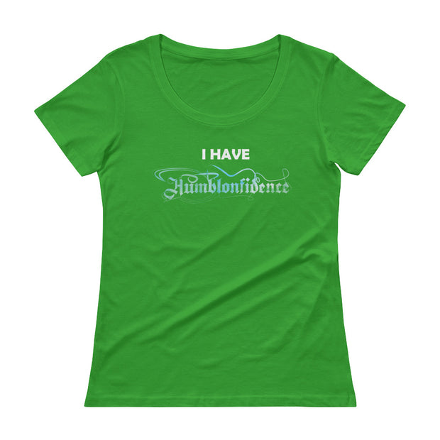 Humblonfidence Ladies' Scoopneck T-Shirt - Pursuing Compatibility