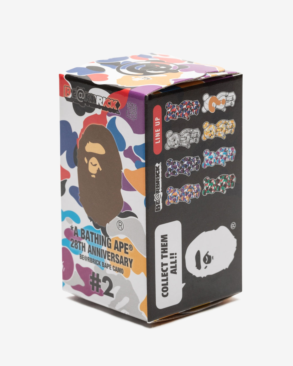 BE@RBRICK BAPE CAMO 28TH ANNIVERSARY 100% (BOX OF 24) – Undefeated