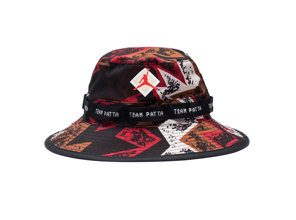 jordan x patta jumpman aj7 bucket hat