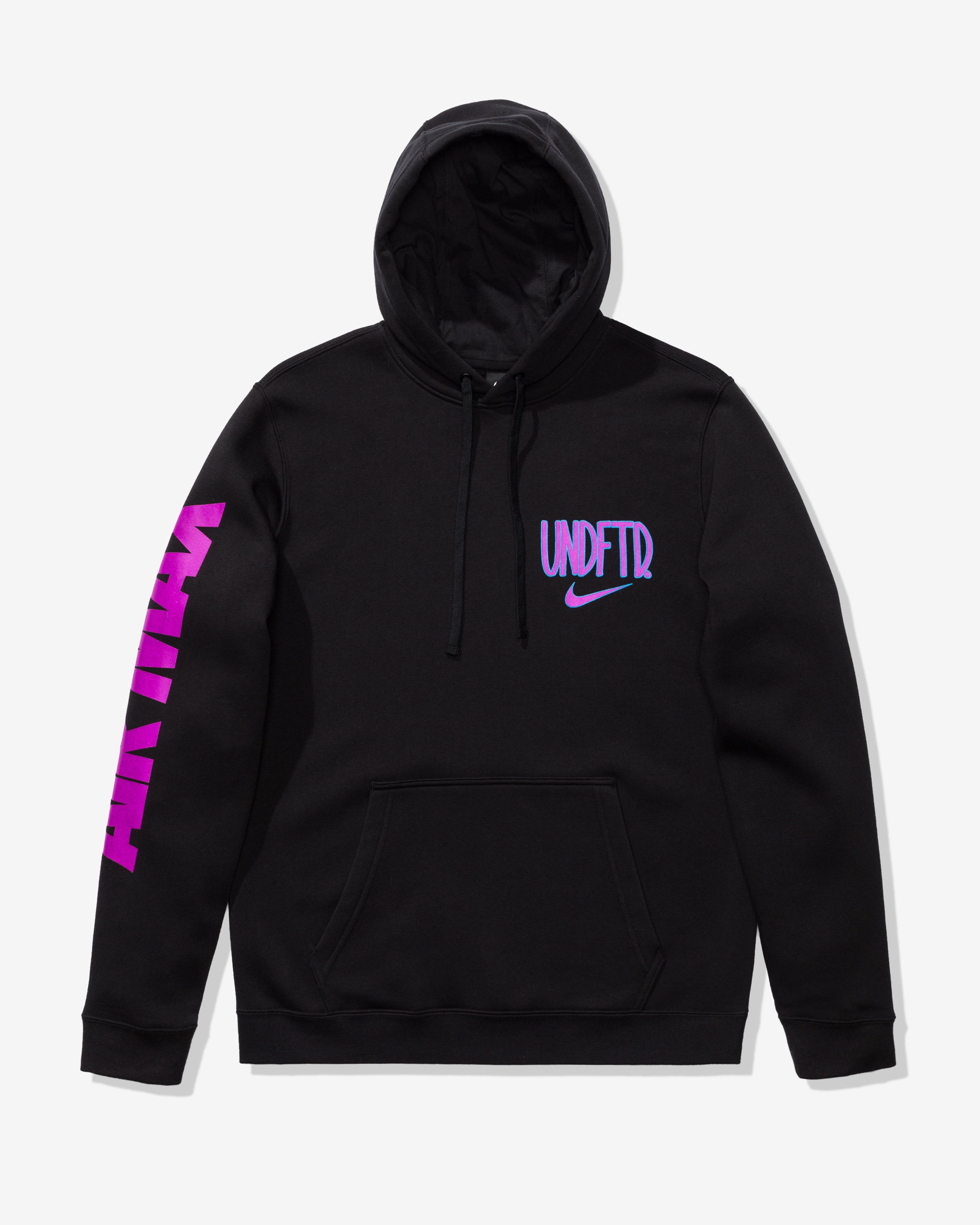 purple and black nike hoodie