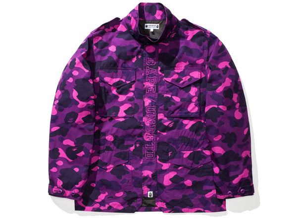 All Bape Undefeated - bape x undefeated color camo m 65 purple