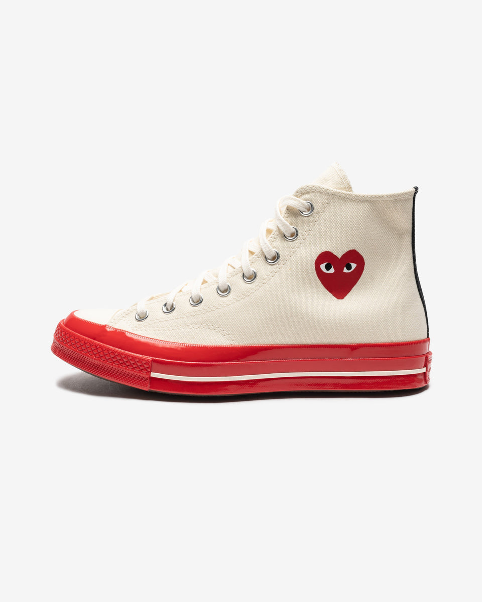 CONVERSE X CDG RED SOLE CHUCK 70 HIGH – Undefeated