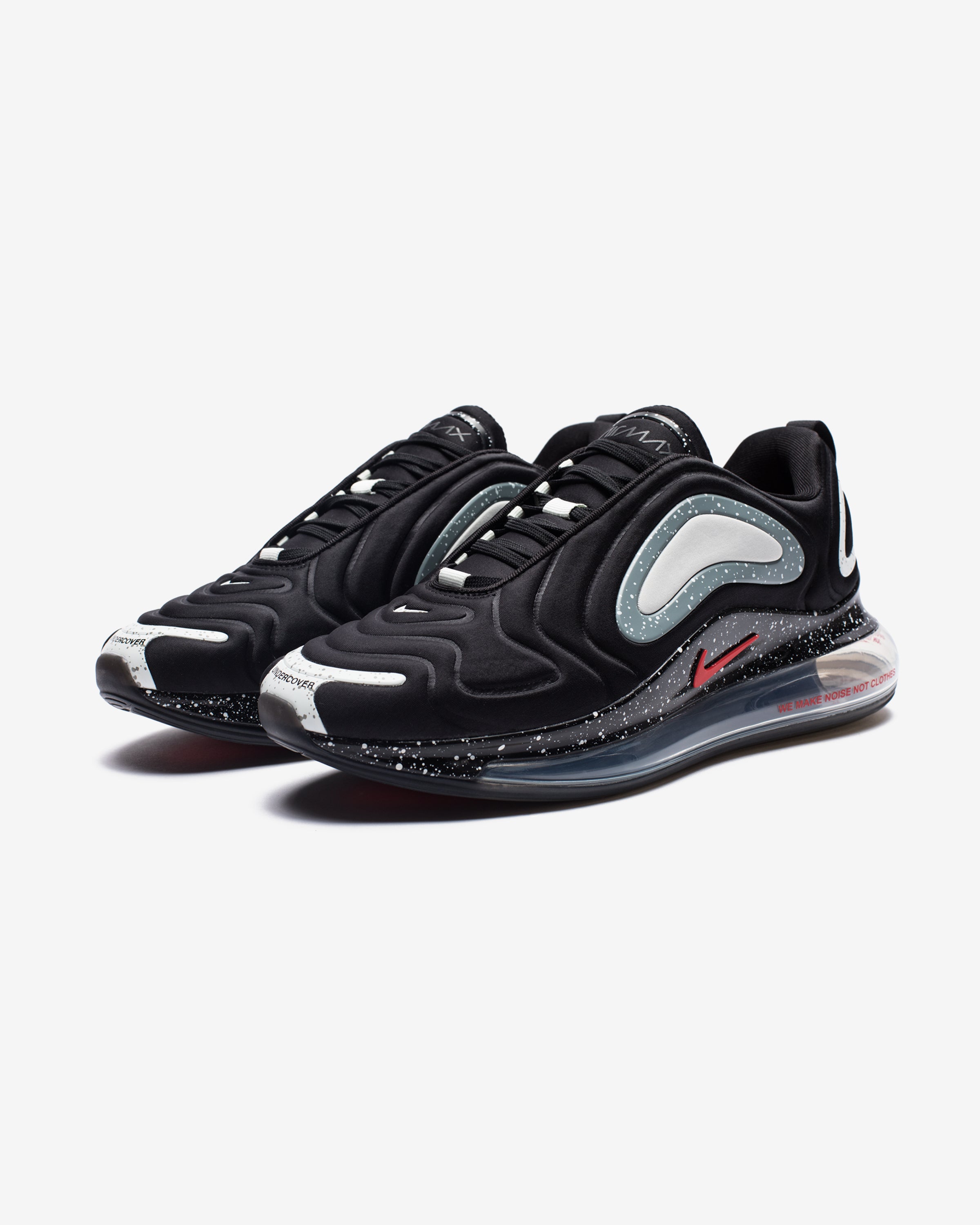 NIKE X UNDERCOVER AIR MAX 720 - BLACK/UNIVERSITYRED – Undefeated