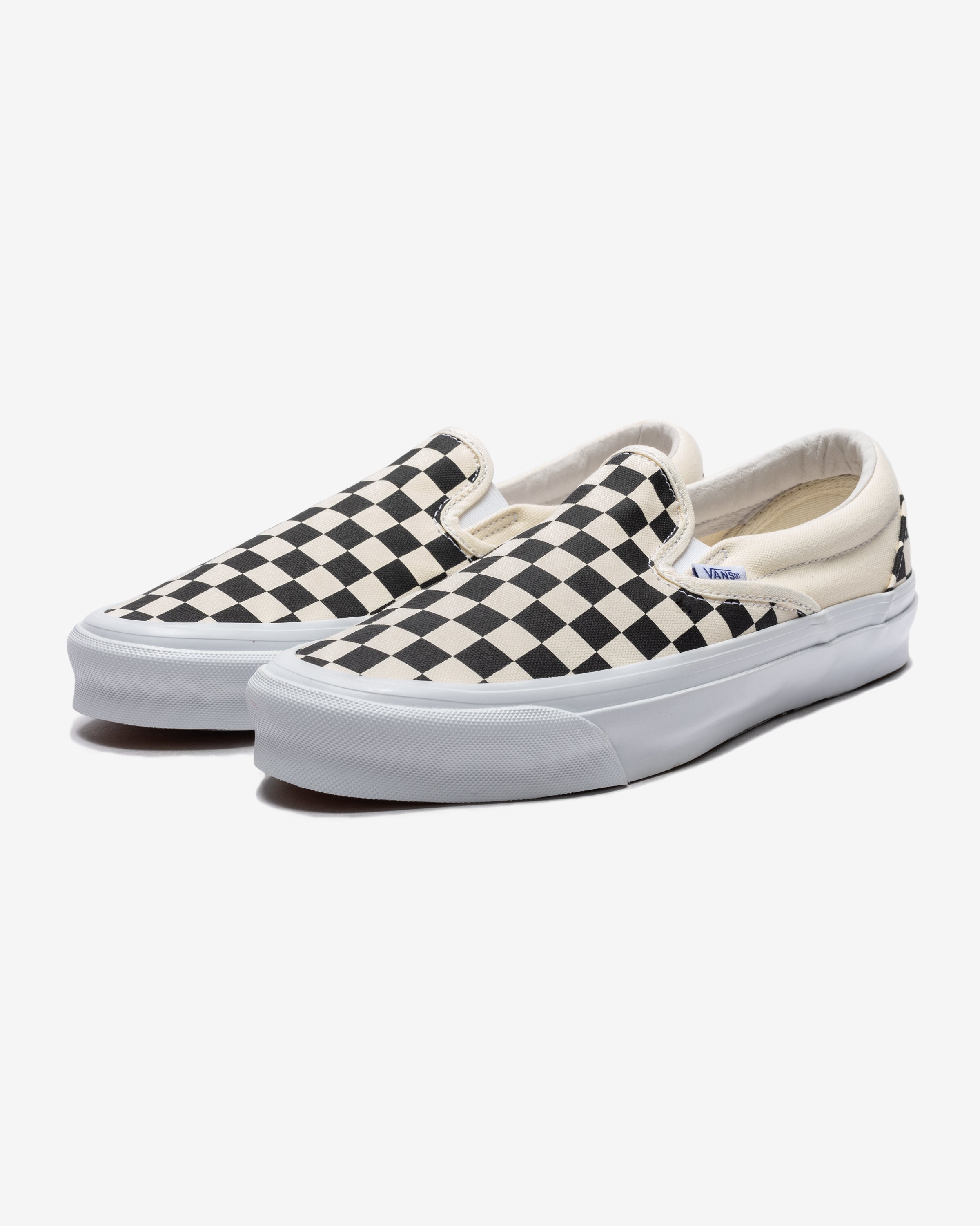 slip on og checkerboard