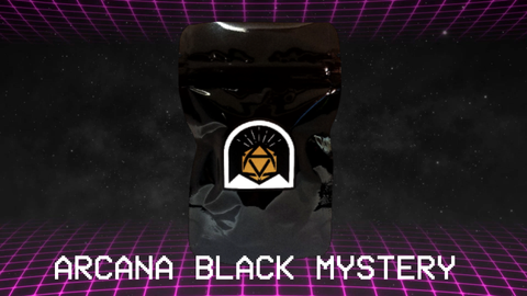 Arcana Black Mystery Dice Pack