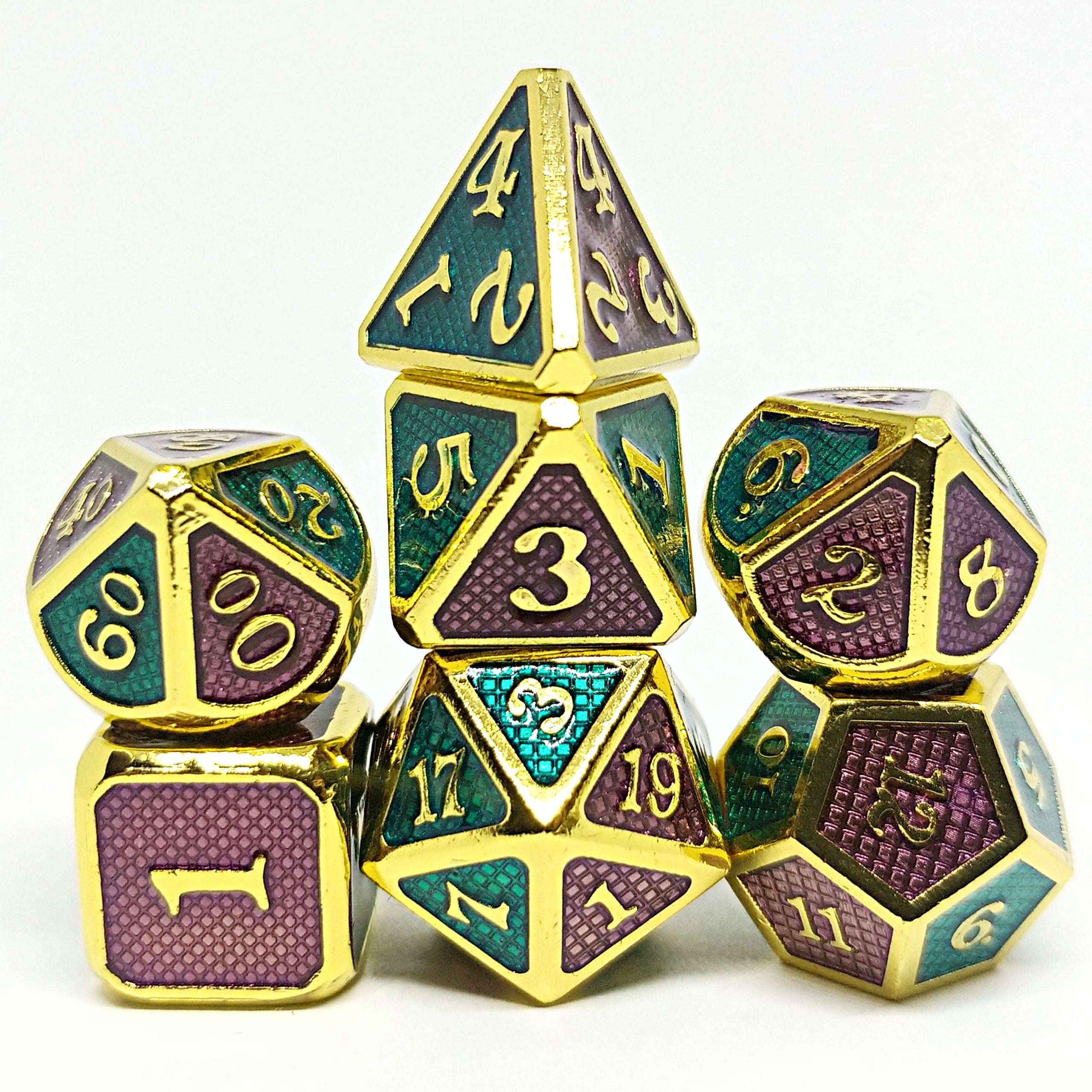 Element Binders Polyhedral Dice Set - Arcana Vault