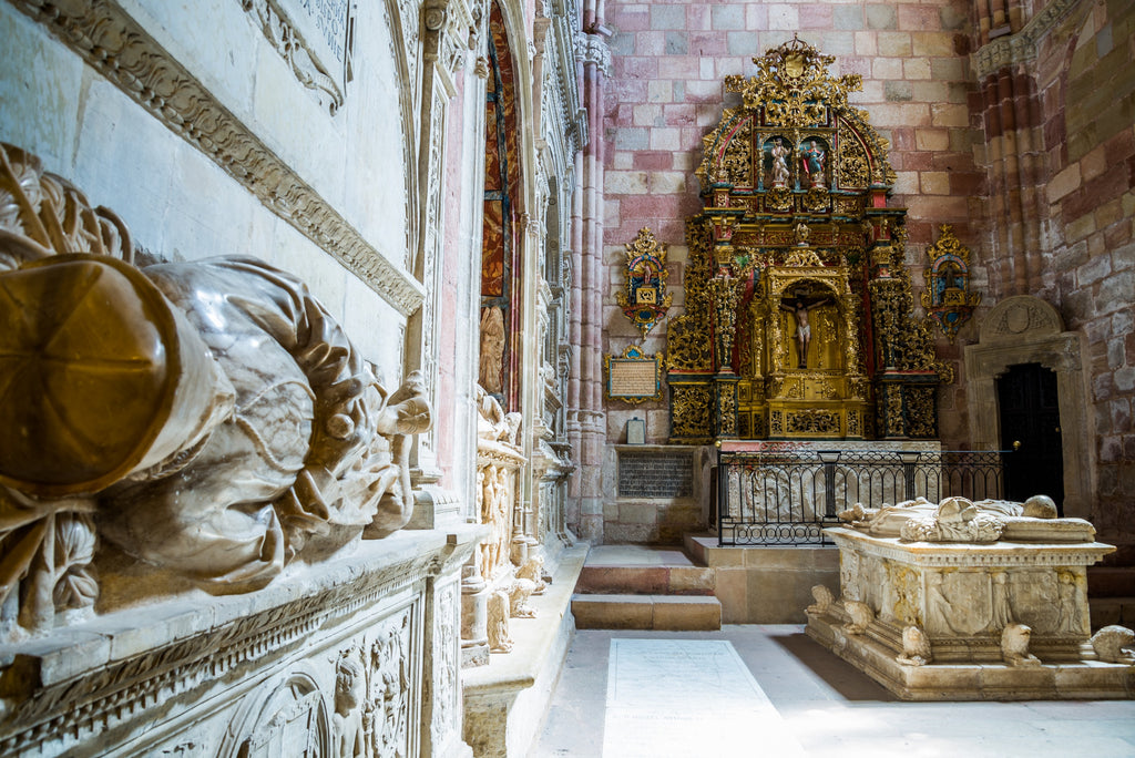 View inside a cathedral in Spain