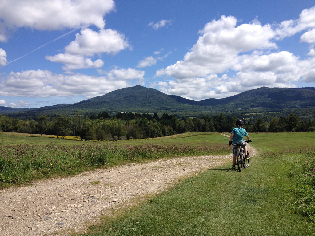 Gravel bike trail - Vermont Bicycle Touring in the Northeast Kingdom