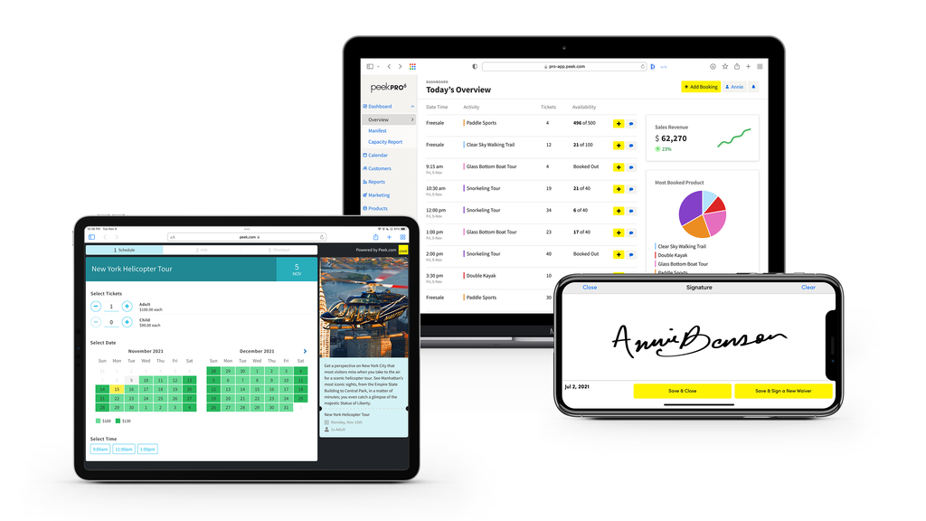 PeekPro Booking Software