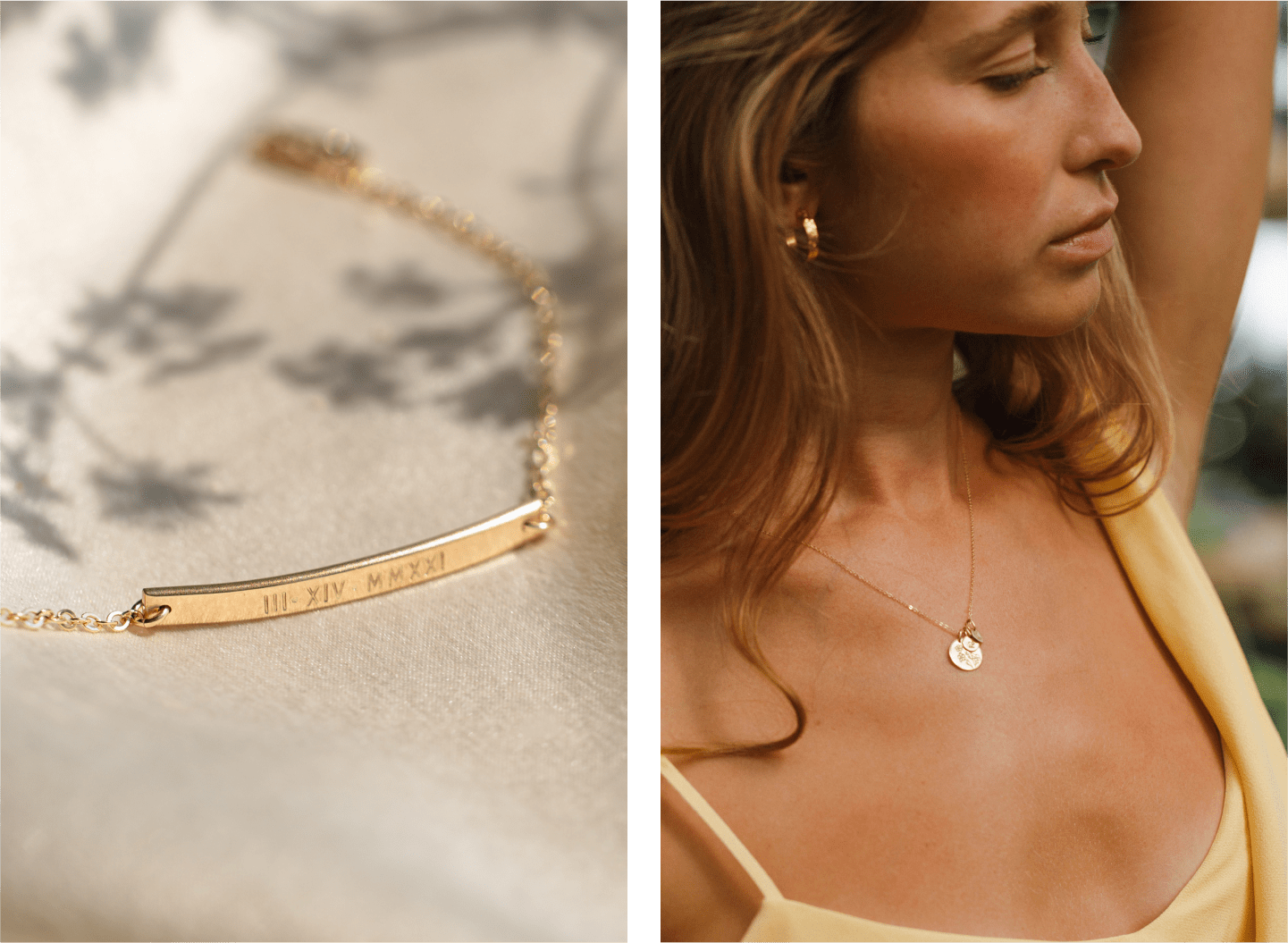 Getty Bar Bracelet | Bennett Necklace