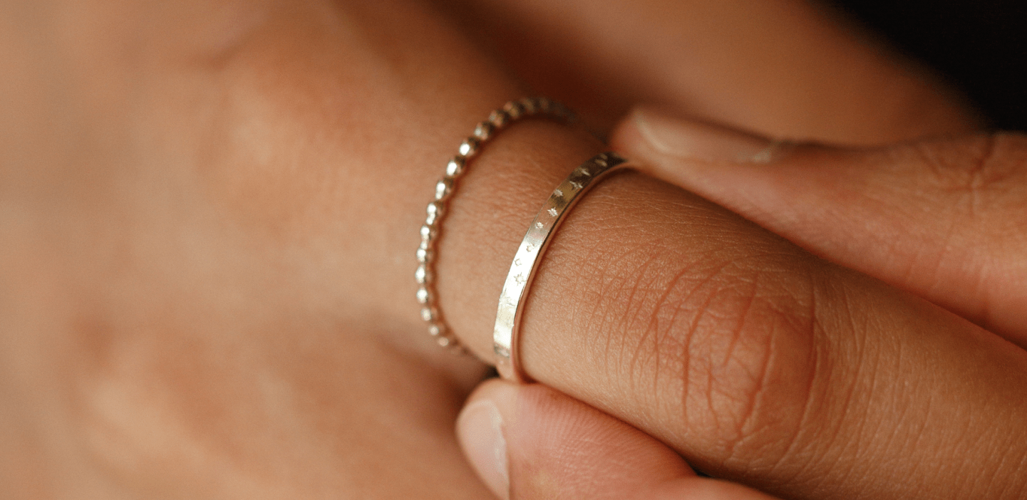 Sterling Silver Ring Stack