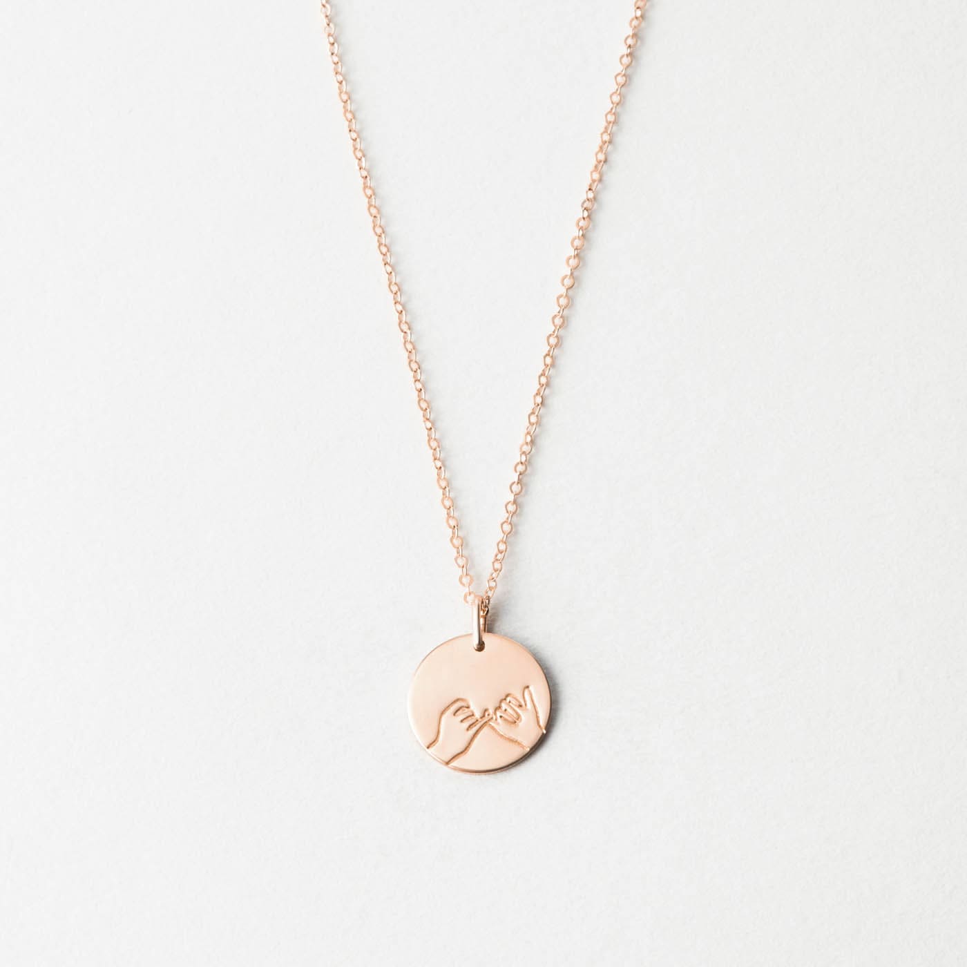 GLDN Pinky Swear Personalized Necklace — GLDN