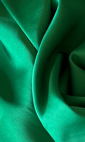 Apple Green Satin Fabric Swatch  Apple Green Fabric Swatch for