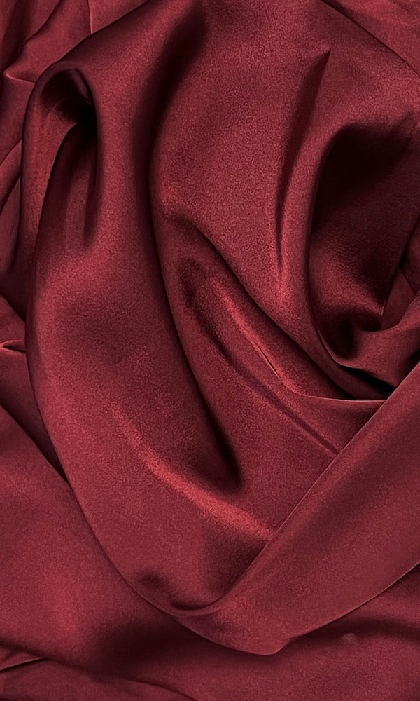 Poly Satin Swatch- Deep Red – Moda Glam Boutique