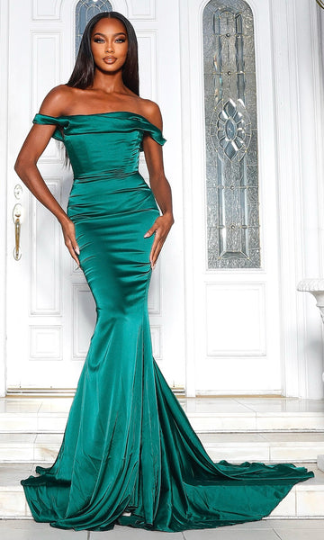 Delilah Corset Gown- Emerald – Moda Glam Boutique