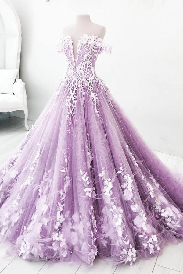lavender quinceanera dresses