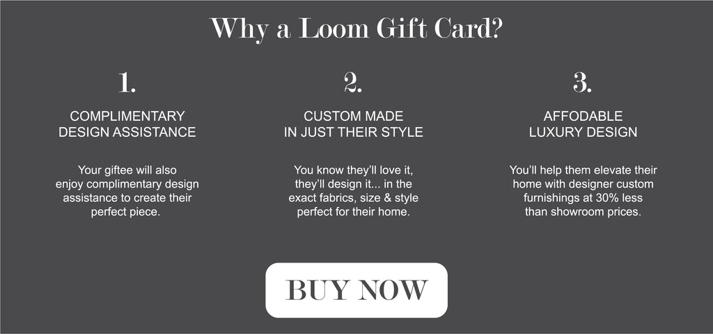 Why a Loom Gift Card I Loom Decor