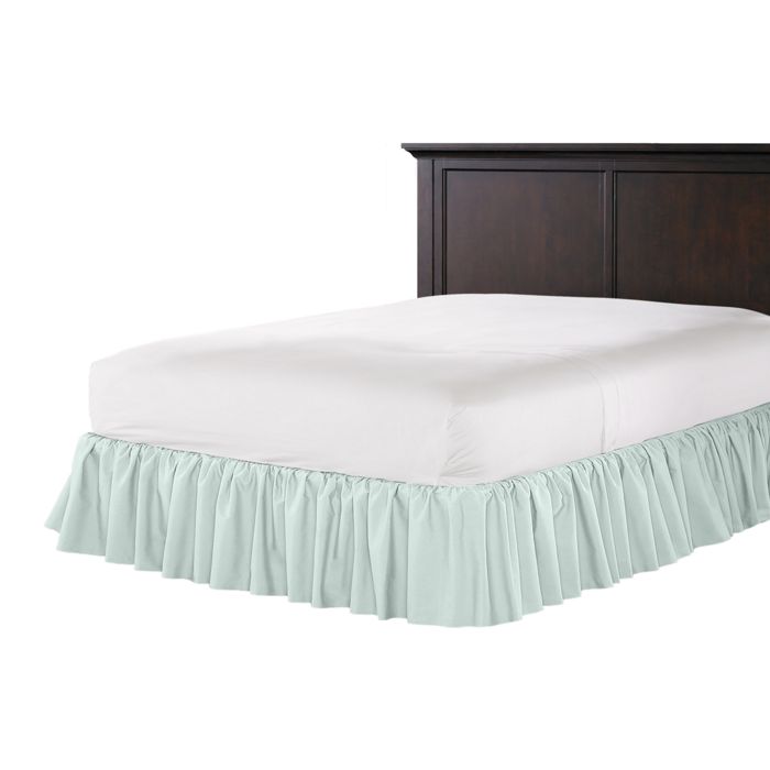 mint bed skirt