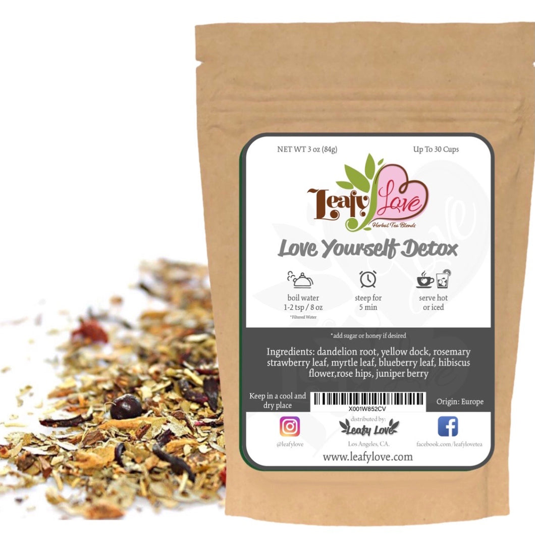 Leafy Love, Love Yourself – Love Herbal Tea Blends