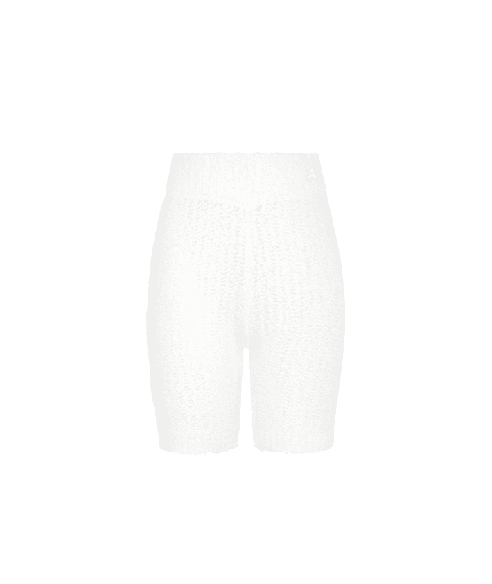 Boucle Knit Shorts - Off White | Manière De Voir USA