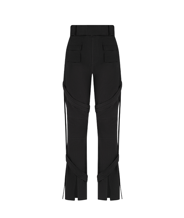 Carpenter Cargo Trousers - Black | Manière De Voir