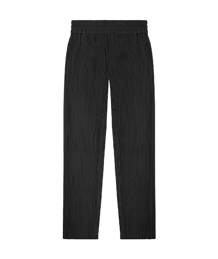 Pleated Trousers - Black | Manière De Voir