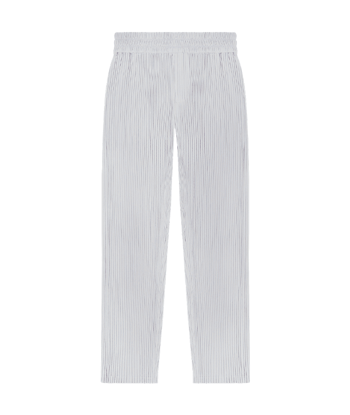 Pleated Trousers - Iced Grey | Manière De Voir