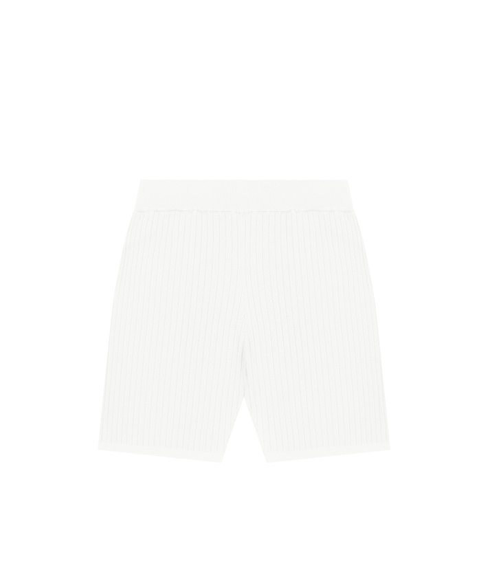 Ribbed Shorts - Cream | Manière De Voir