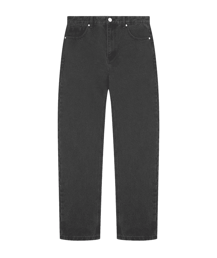 Regular Fit Jeans - Black | Manière De Voir USA