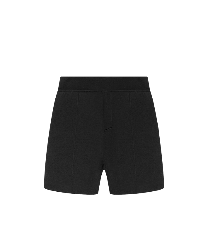 Knitted Shorts - Black | Manière De Voir USA