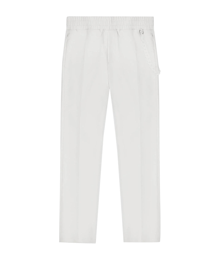 Tailored Trousers with Chain - Stone | Manière De Voir