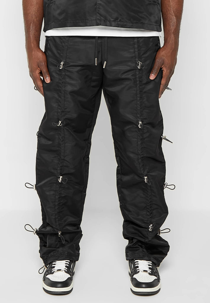 Bungee Cargo Pants - Black | Manière De Voir