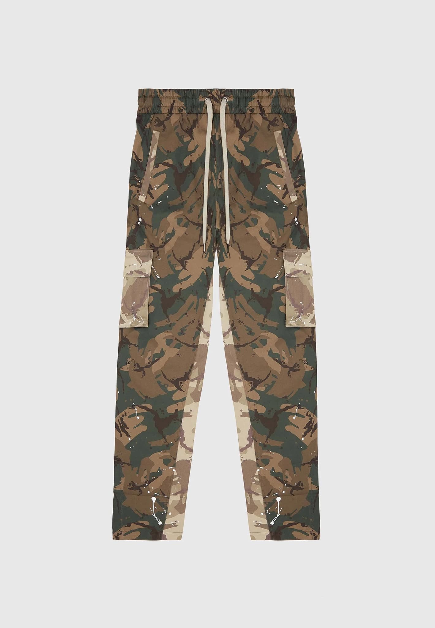 Paint Splatter Camo Cargos Pants - Camo | Manière De Voir