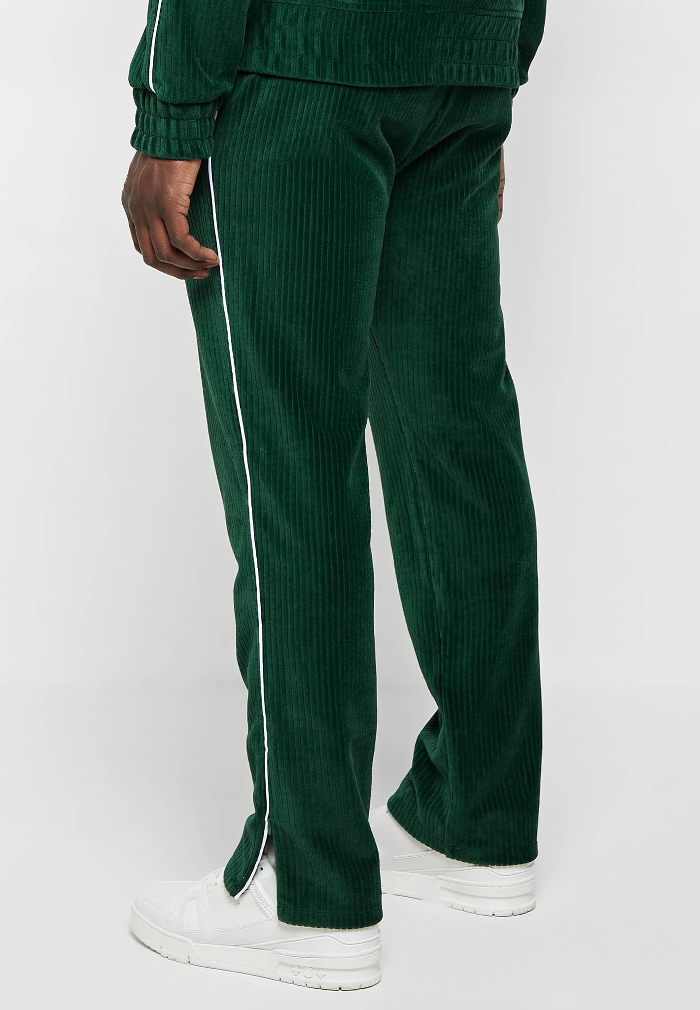 UNKNOWN VELOUR TRACK PANTS-