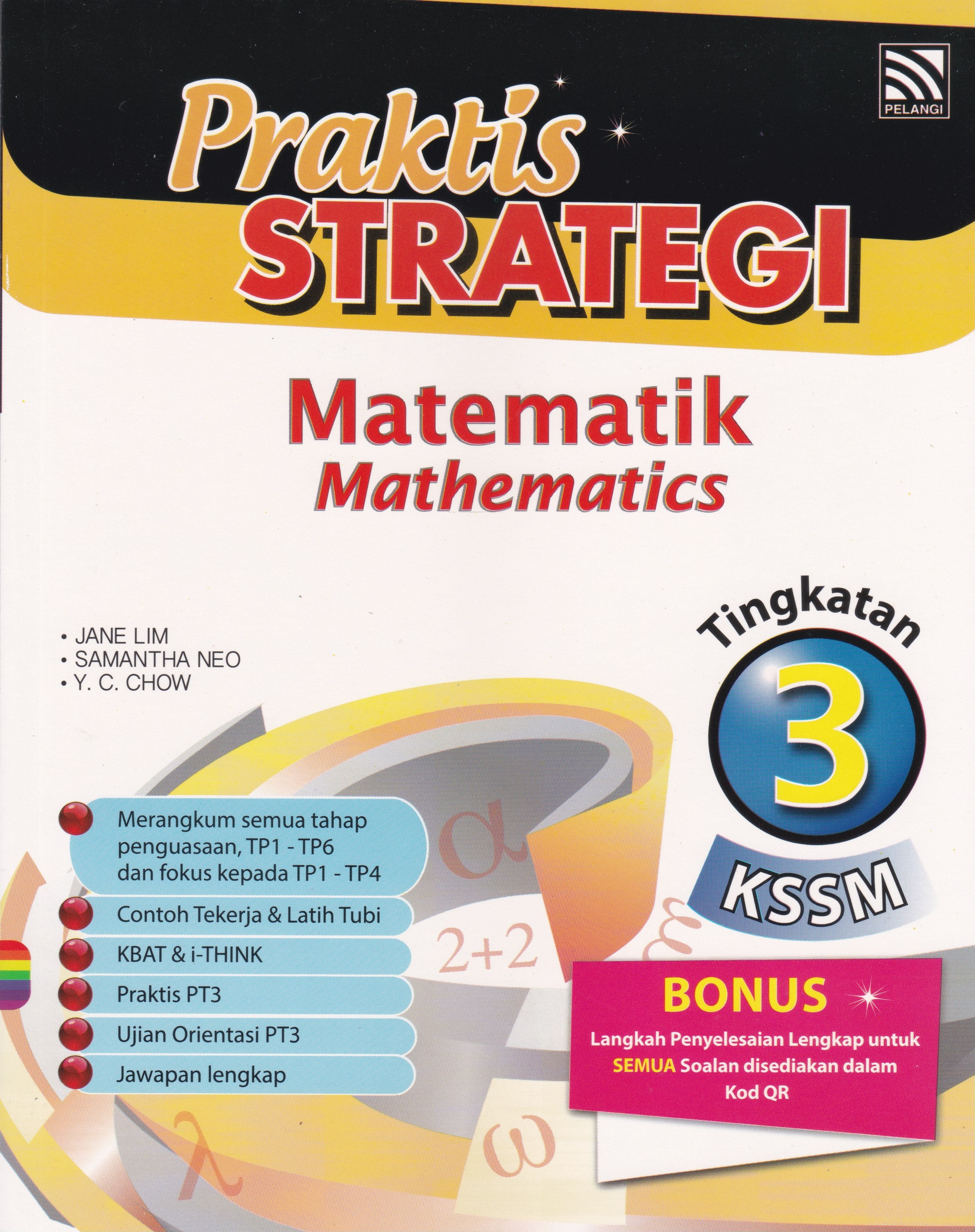 Pelangi 2021 Praktis Strategi Matematik Mathematics Dwibahasa Tingkatan Form 3