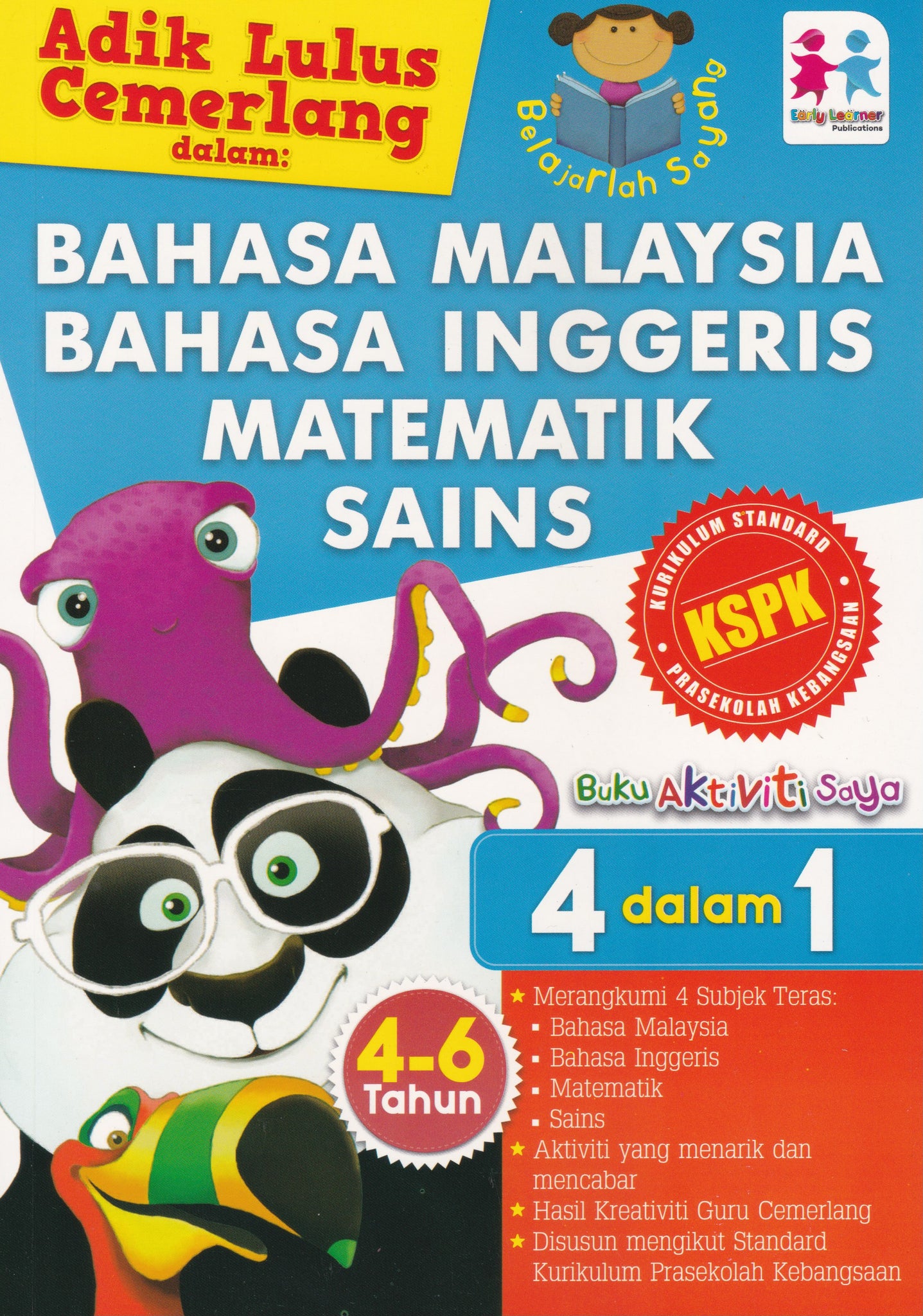 Latihan Bahasa Inggeris Prasekolah 6 Tahun / Pakej Buku Latihan