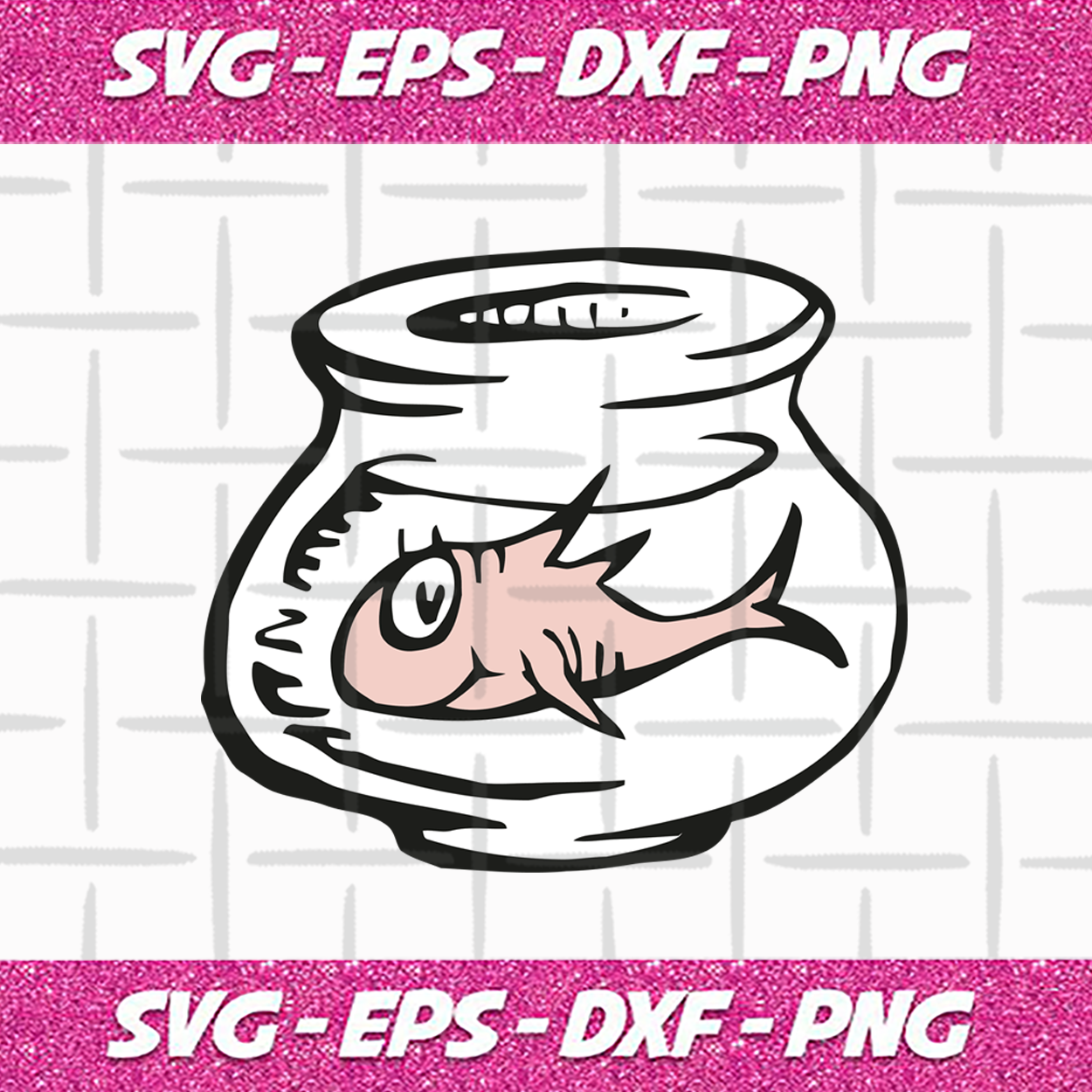 Download One Fish Svg Files For Silhouette Files For Cricut Svg Dxf Eps Pn Bundlefunny