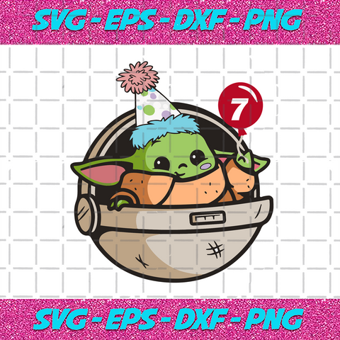 Free Free 93 Baby Yoda Svg Birthday SVG PNG EPS DXF File