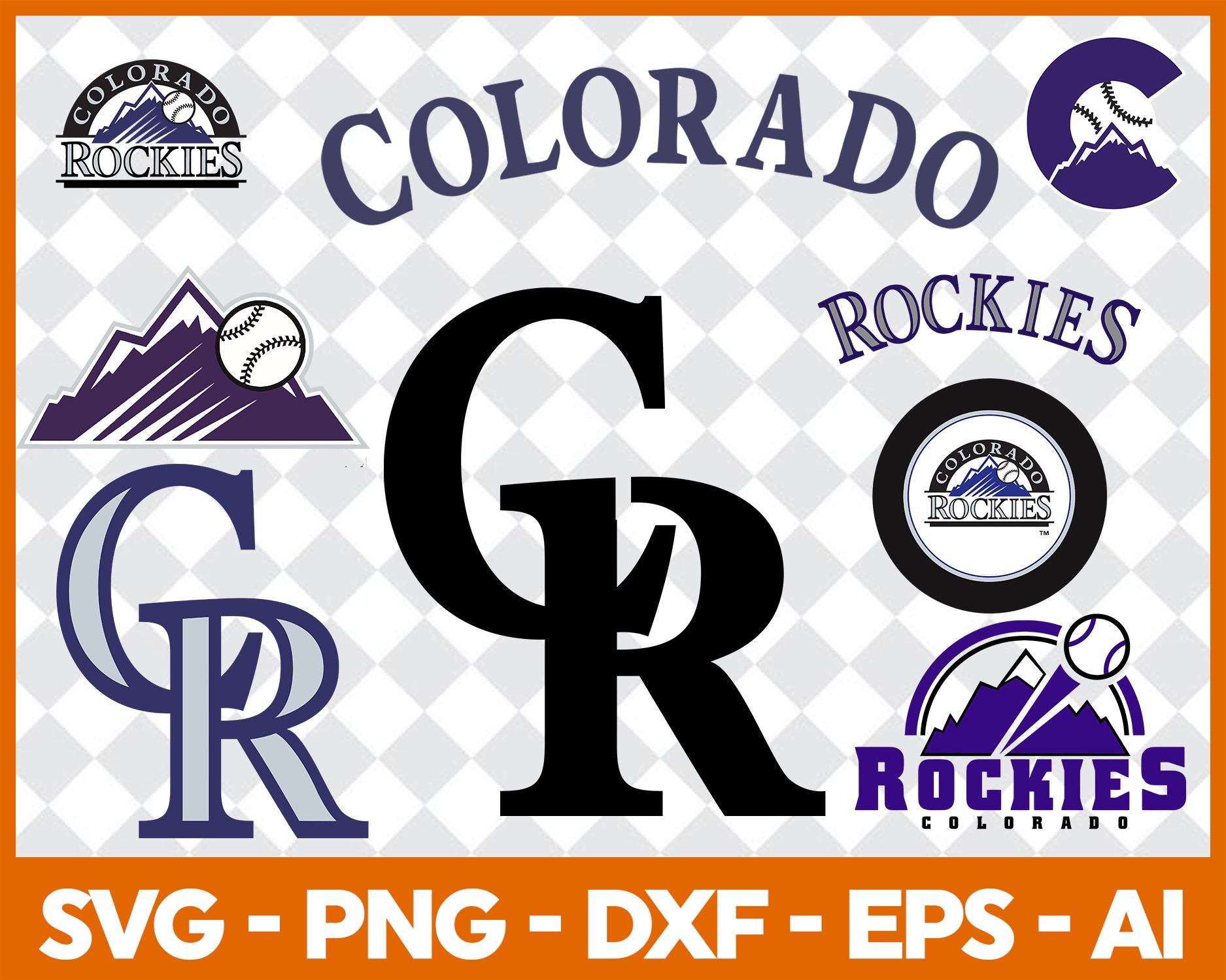 Free Free Rockies Baseball Svg 596 SVG PNG EPS DXF File