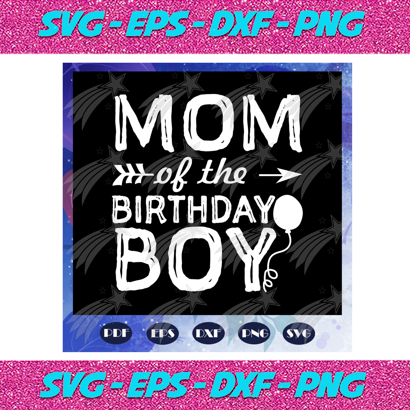 Download Mom Of The Birthday Boy Svg Grandma Svg Blessed Mimi Svg Mother Day Nghiem Chi Cong