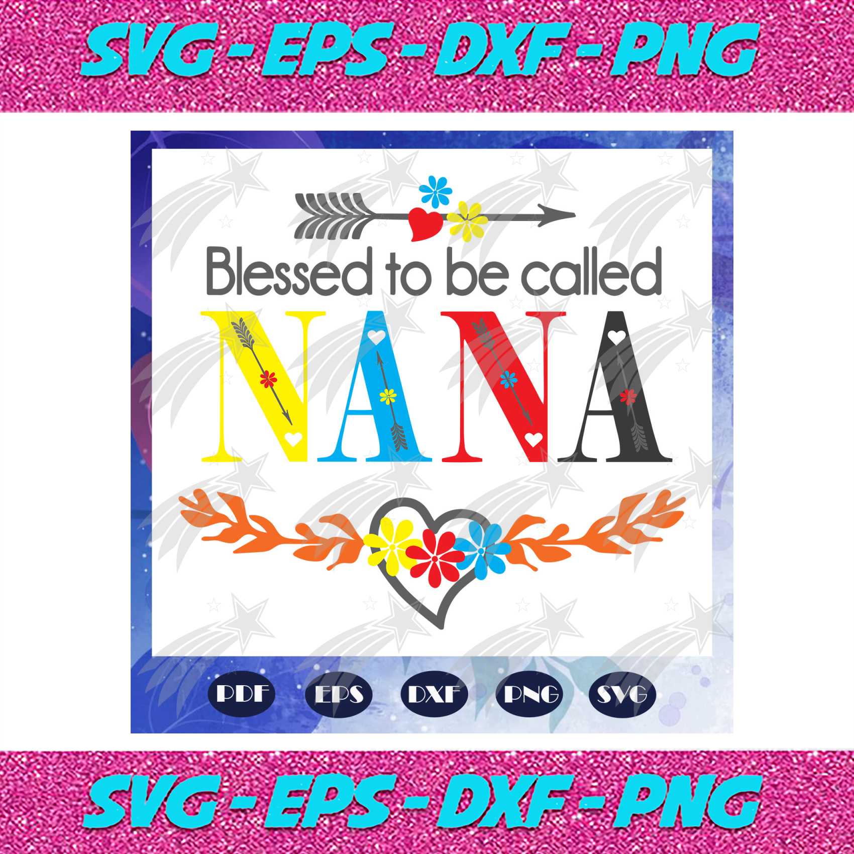 Free Free 174 Love Being Called Nana Svg SVG PNG EPS DXF File