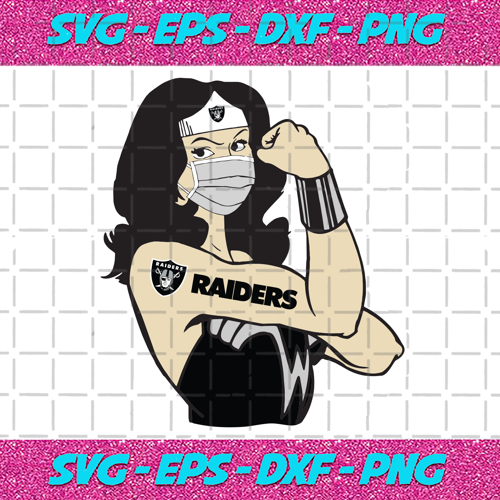 Download Las Vegas Raiders Wonder Woman Svg Sport Svg Las Vegas Raiders Raid Bundlefunny