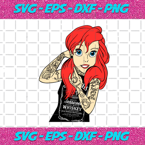 Free Free 121 Tattooed Disney Princess Svg SVG PNG EPS DXF File