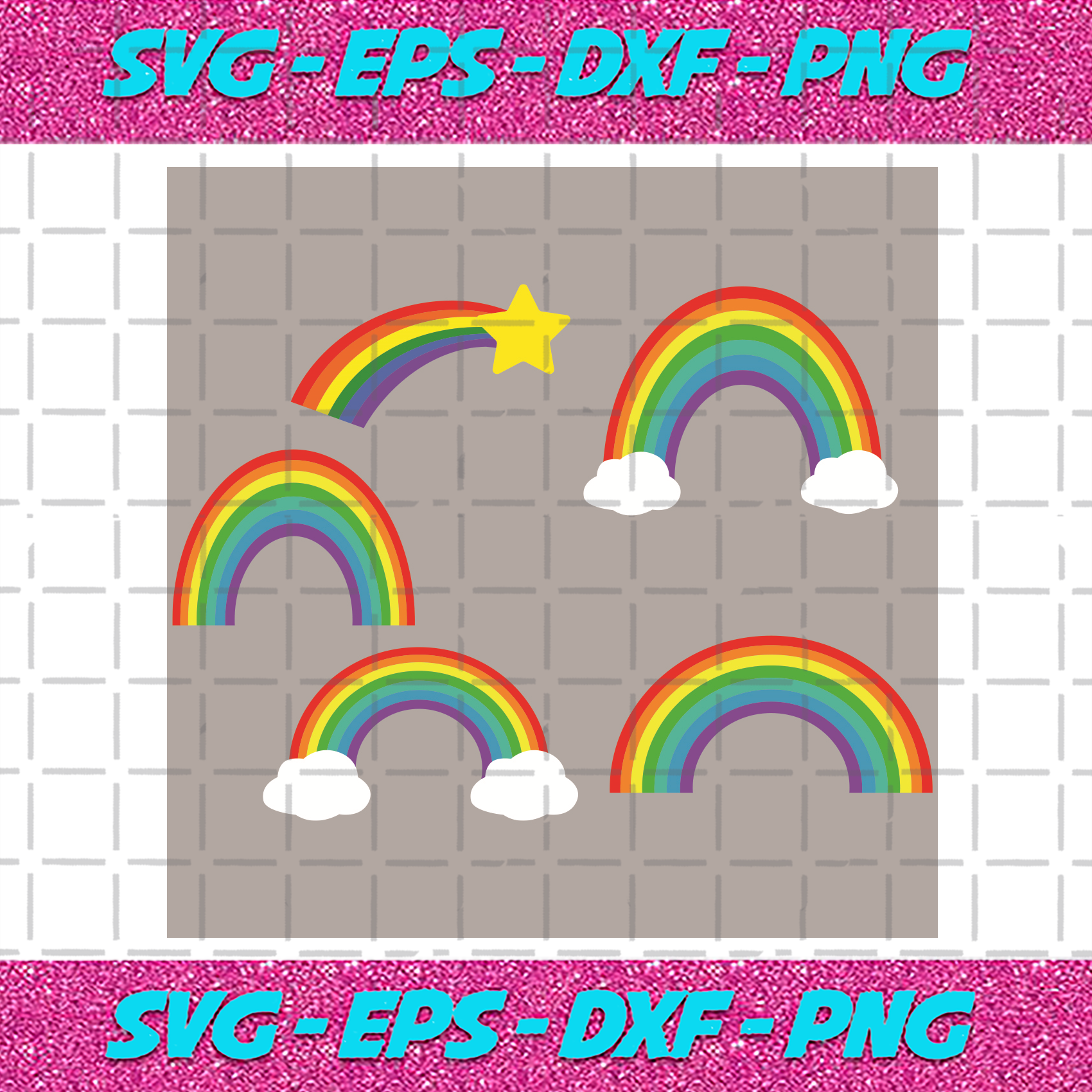 Download Rainbow Bundle Svg Trending Svg Rainbow Star Svg Rainbow Clipart Rainbow With Clouds Svg Rainbow Love Svg Rainbow Gifts Svg Colorful Rainbow Svg Cute Rainbow Svg Lovely Rainbow Svg Star Svg Clouds