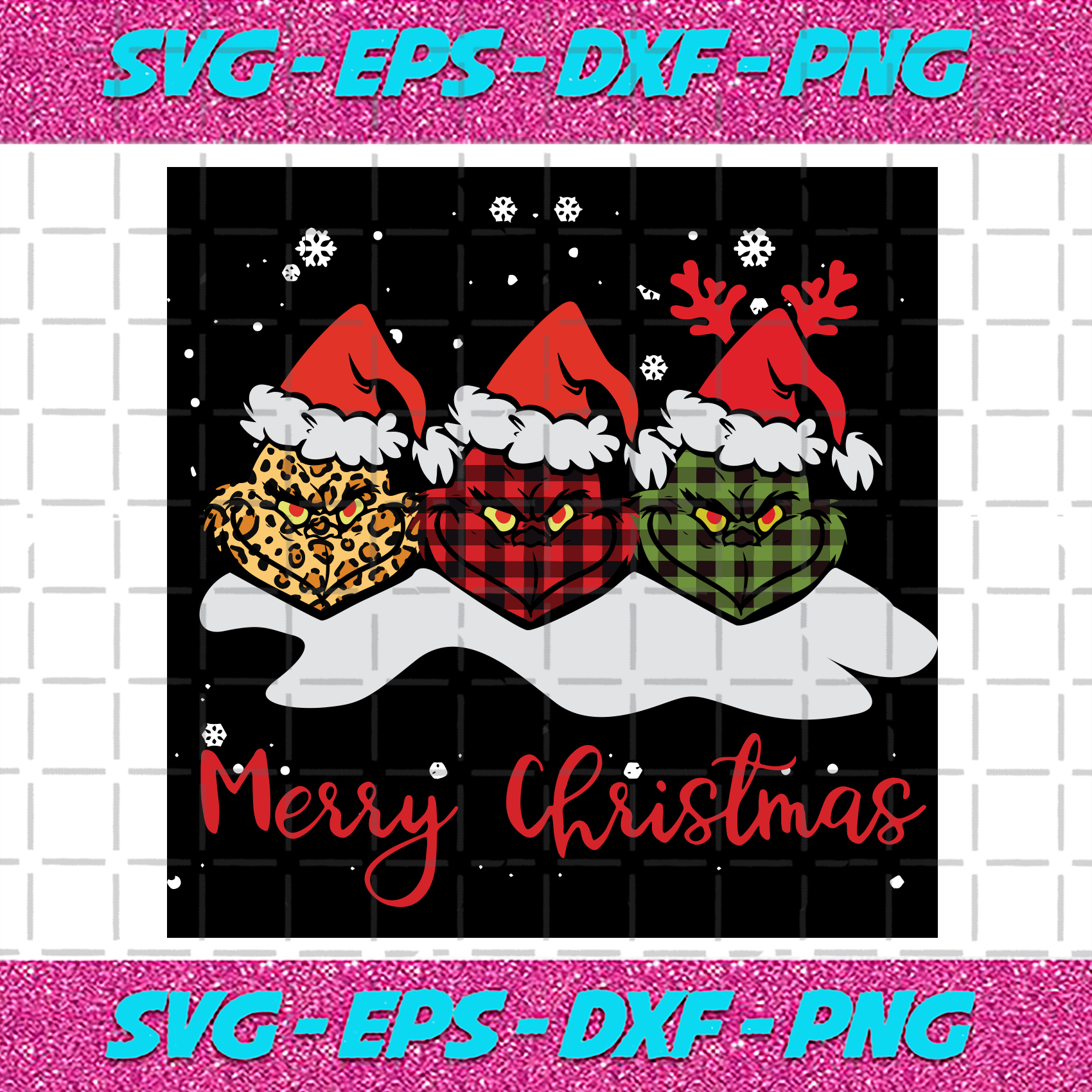 Download Triple Grinches Merry Christmas Christmas Svg Grinch Svg Grinch Hea Nghiem Chi Cong