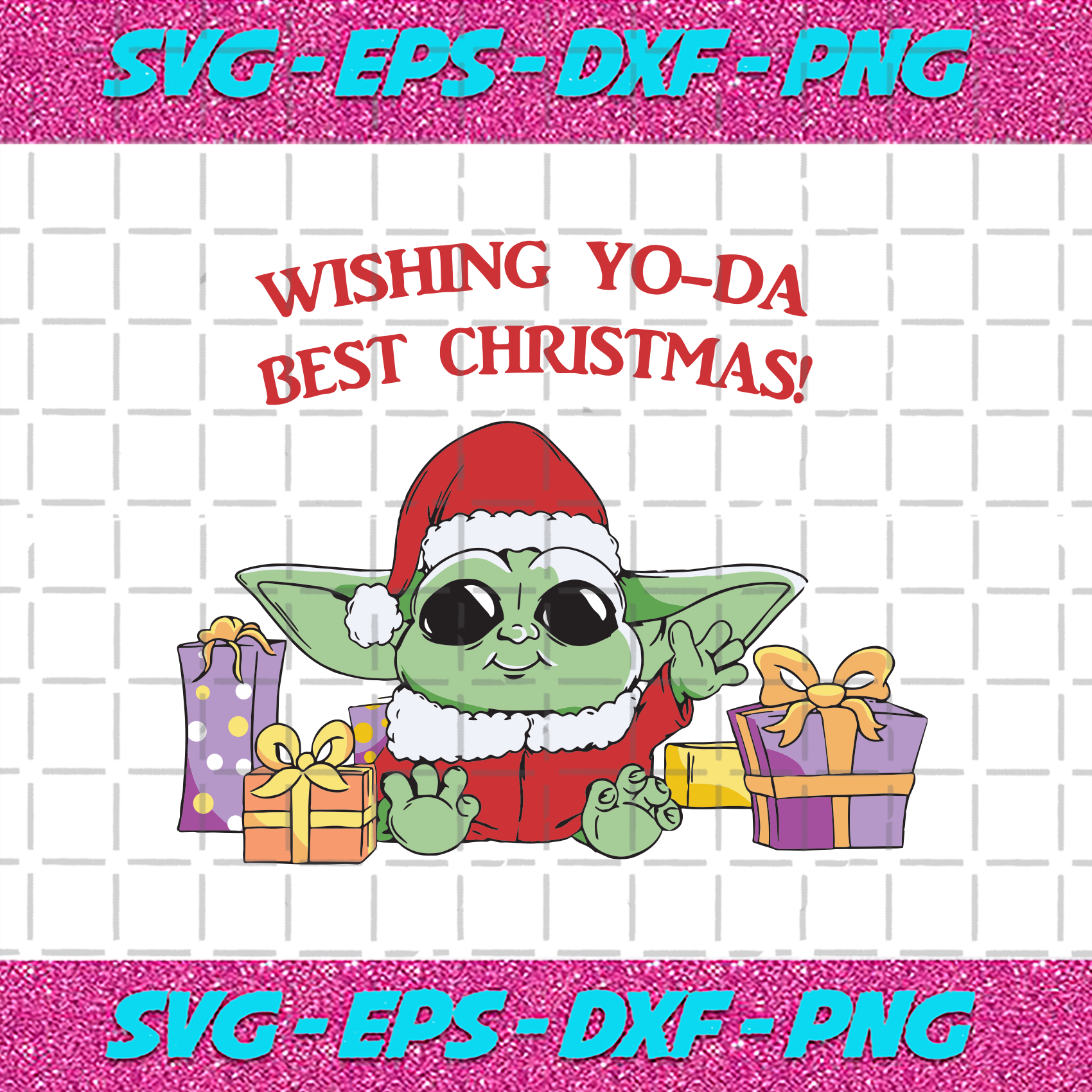 Download Wishing Yoda Best Christmas Svg Christmas Svg Best Christmas Svg Sa Bundlefunny