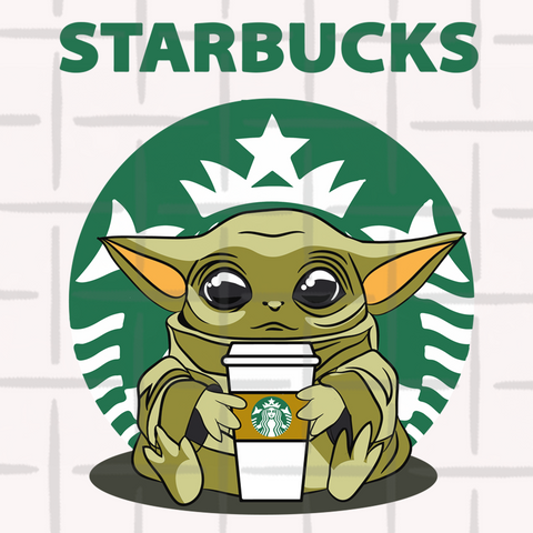 Free Free 278 Baby Yoda Starbucks Svg Free SVG PNG EPS DXF File