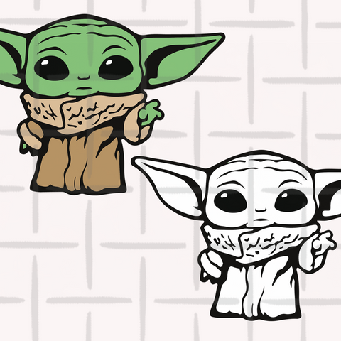 Free Free 218 Svg Files Baby Yoda Clipart SVG PNG EPS DXF File